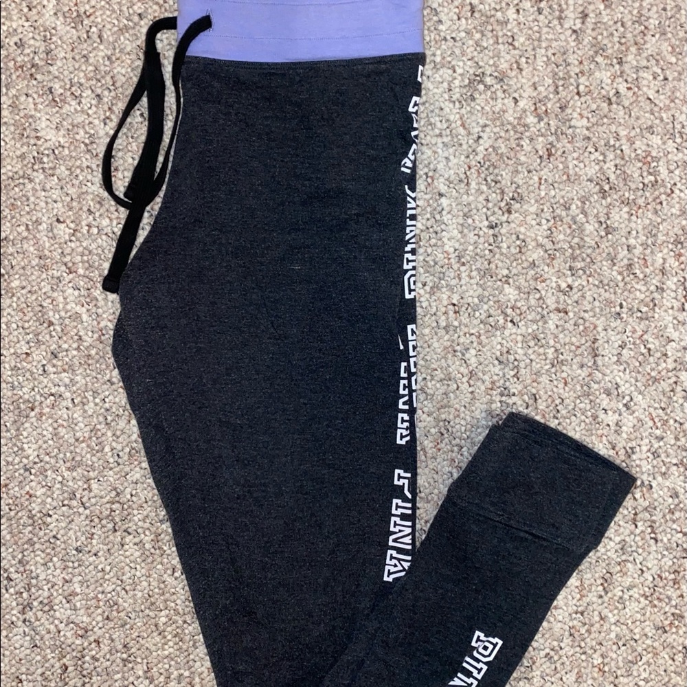 PINK Grey Leggings